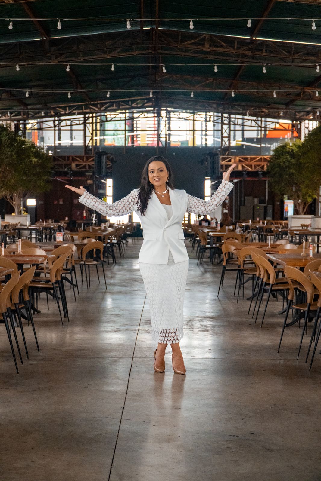 Nina, idealizadora do CBB Conexão Buffet Brasil